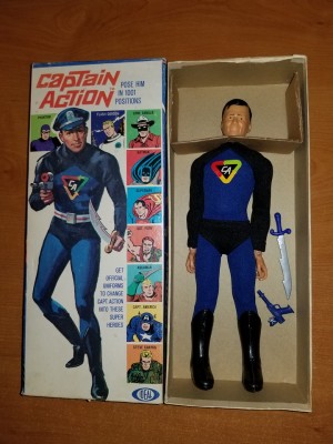 Captain Action 1st issue box 1966