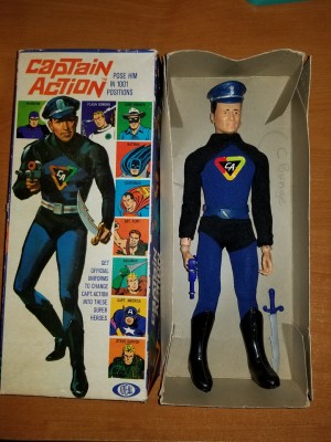 Captain Action 2nd issue box 1967