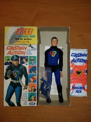 Captain Action 3rd issue box 1967